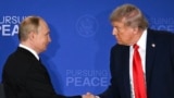 Владимир Путин и Дональд Трамп, Аляска, 15 августа 2025 года