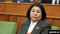 Жогорку соттун төрагасынын биринчи орун басары Робахон Махмудова.
