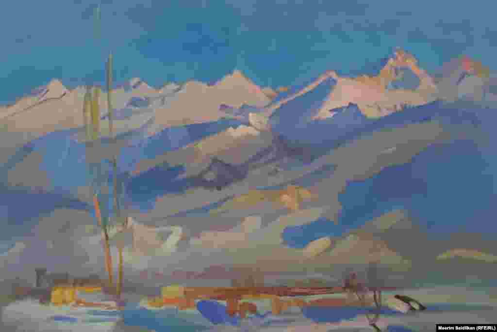 А.Кадыралиевдин &quot;Тоолордо күндүн батышы&quot; аттуу эмгеги.&nbsp;