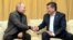 Орусиянын президенти Владимир Путин жана Кыргызстандын президенти Сооронбай Жээнбеков. Сочи. 9-февраль, 2019-жыл.
