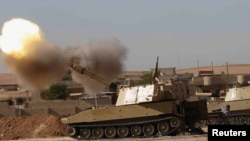 Иракъ -- Иракъан эскарш Мосулана гонаха тIемаш беш ду "Исламан пачхьалкх" тобанан декъашхошца. Лахьан-бутт. 22, 2016