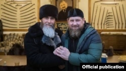 Муфтий Чечни Салах Межиев и глава Чечни Рамзан Кадыров