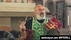 Armenia - Father Ruben Manukian, a priest at the Church of Saint Jacob of Nisibis in Gyumri.