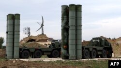Российские комплексы ПВО С-400 в Сирии