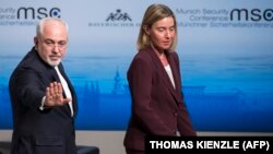 Իրանի ԱԳ նախարար Մոհամադ Ջավադ Զարիֆ և ԵՄ արտաքին քաղաքականության պատասխանատու Ֆեդերիկա Մոգերինի, արխիվ