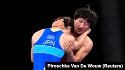 Поединок Айсулуу Тыныбековой и Юкако Каваи (Япония). Токио, 4 августа 2021 г.