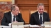 Russian Foreign Minister Sergei Lavrov and Defense Minister Sergei Shoigu (file photo)