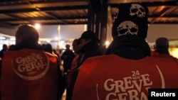 Забастовка в Португалии