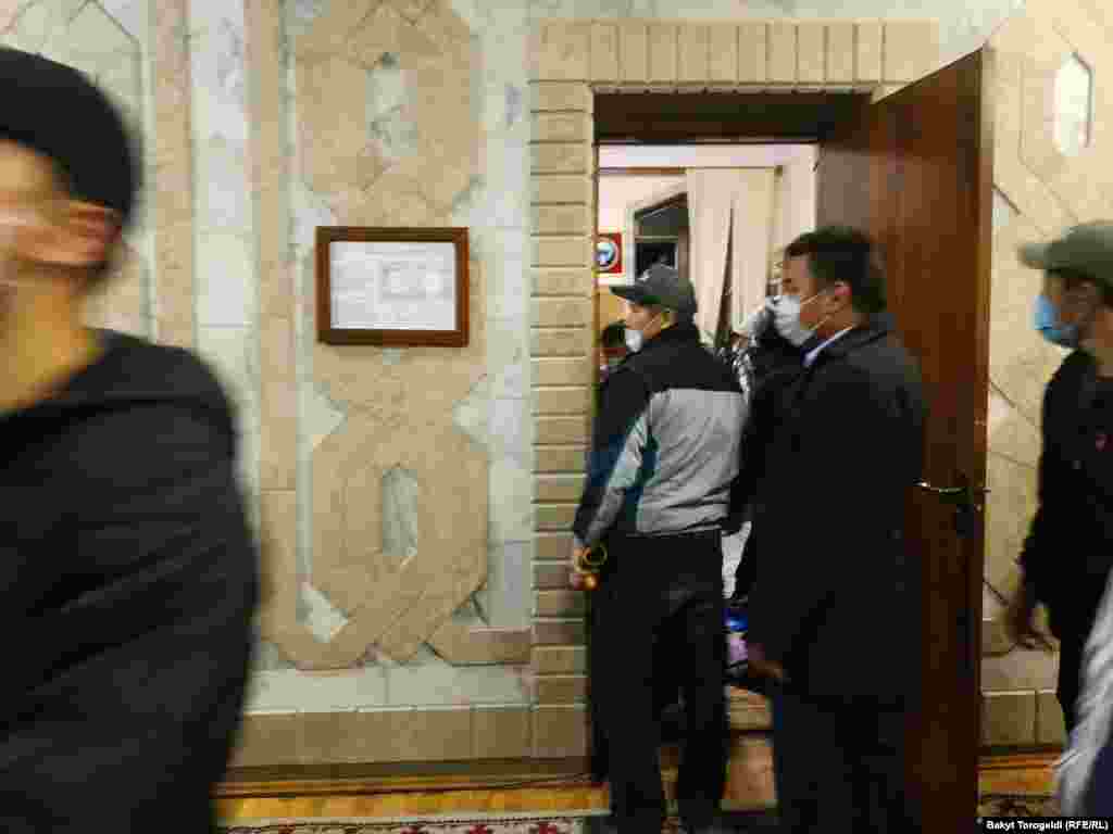 Bishkek - Kyrgyzstan - protest action - white house - 10.05.2020