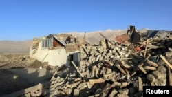 Тибетте болгон жер титирөөнүн кесепети.