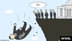 Карикатура Євгенії Олійник