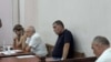 Armenia - Police officer Aram Navasardian stands trial in Yerevan, July 29, 2025.
