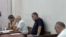 Armenia - Police officer Aram Navasardian stands trial in Yerevan, July 29, 2025.