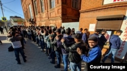 Орусиядагы мигранттар. Иллюстрациялык сүрөт.