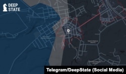 Cуджа на мапі DeepState, Курська область, 12 березня