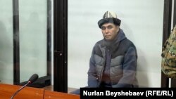 Имамидин Ташов Бишкектин Биринчи май райондук сотунда. 6-декабрь, 2024-жыл. 