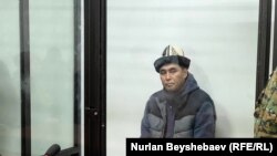 Имамидин Ташов Бишкектин Биринчи май райондук сотунда. 6-декабрь, 2024-жыл. 