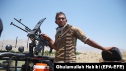 Ооганстандык аскер. Иллюстрациялык сүрөт.