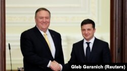 Помпео жана Зеленский. Киев, 31-январь, 2020-жыл