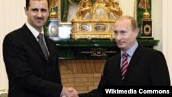 Պուտինի և Ասադի հանդիպումը Մոսկվայում, հոկտեմբեր, 2015թ. 