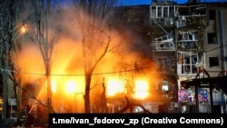 За даними голови області, російські війська завдали щонайменше 12 ударів по Запоріжжю під час масованої атаки