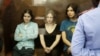 Участницы группы Pussy Riot в суде
