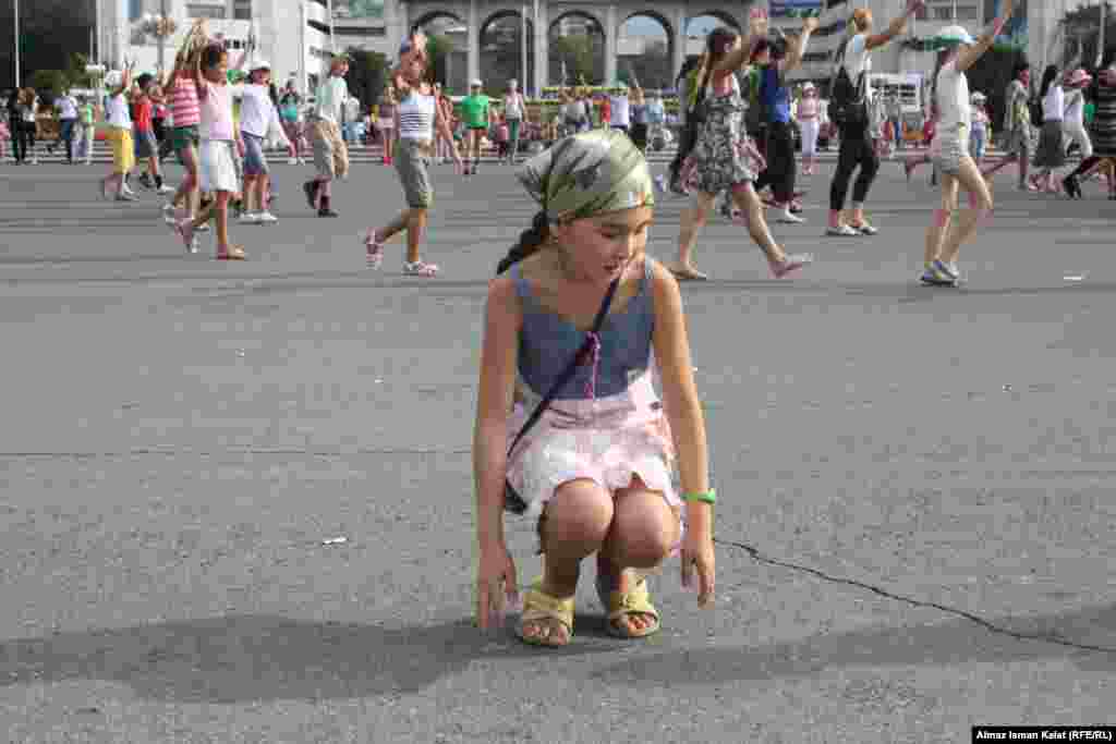 Один из моментов репетиций.