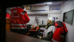 Постраждалі під час протистояння у центрі Києва. 15 грудня 2020 року