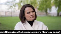 Сьвятлана Ціханоўская, красавік 2025