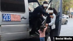 Социалдык тармакка тараган видеодон алынган скриншот. 
