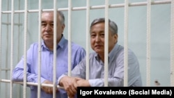 Омурбек Текебаев и Дуйшенкул Чотонов. 11 августа 2017 г.