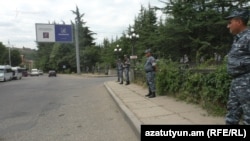 Полиция в Иджеване, 19 июля 2019 г.