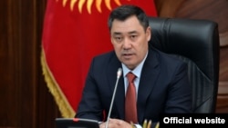 Президент Садыр Жапаров.