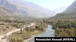 دریای وردوج در ولسوالی وردوج بدخشان