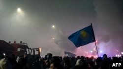 Протесты в Алматы во время Январских событий