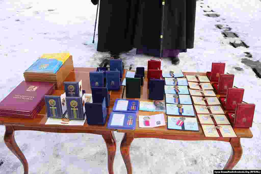 За виконання бойових завдань на сході України військовим 128-ї бригади вручили державні нагороди, а також відзнаки Закарпатської обласної ради та облдержадміністрації