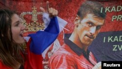 Мітинг на підтримку Новака Джоковича в Австралії