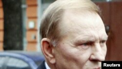 Український екс-президент Леонід Кучма прибув в офіс генерального прокурора у Києві 23 березня 2011.