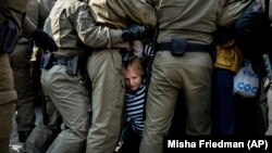 Задержание протестующих в Минске, 12 сентября 2020