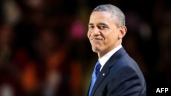 Обама пас аз пирӯзӣ.