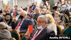 Корылтайда тавыш бирү