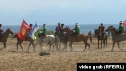 Чолпон-Ата шаарындагы көкбөрү