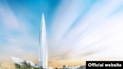 "Охта-центр" стремится ввысь