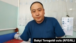 Эки колунан ажыраган Замирбек Кыдыров. 6-февраль, 2019-жыл.