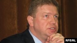 Штефан Філе, комісар з питань розширення ЄС та Європейської політики сусідства, Київ, 22 квітня 2010 року