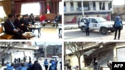 БУУнун гуманитардык иштер боюнча башчысы Валери Амостун Сириядагы сапарынан кадрлар. 7-март, 2012.