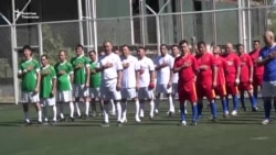 Темир тор артындагы футбол мелдеши