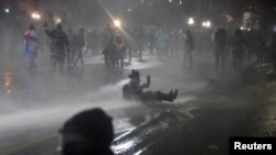 Разгон митинга в Тбилиси, 29 ноября 2024 года