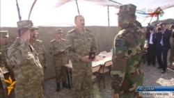 Ալիևը այցելել է Աղդամի շրջան