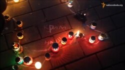 У пам’ять про Небесну сотню лучани випустили в небо вогняні ліхтарі